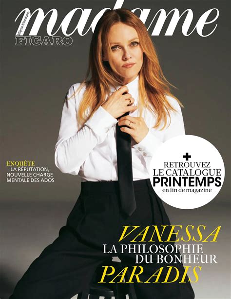 giacca donna chanel indossata vanessa paradis su rivista f|Vanessa Paradis style.